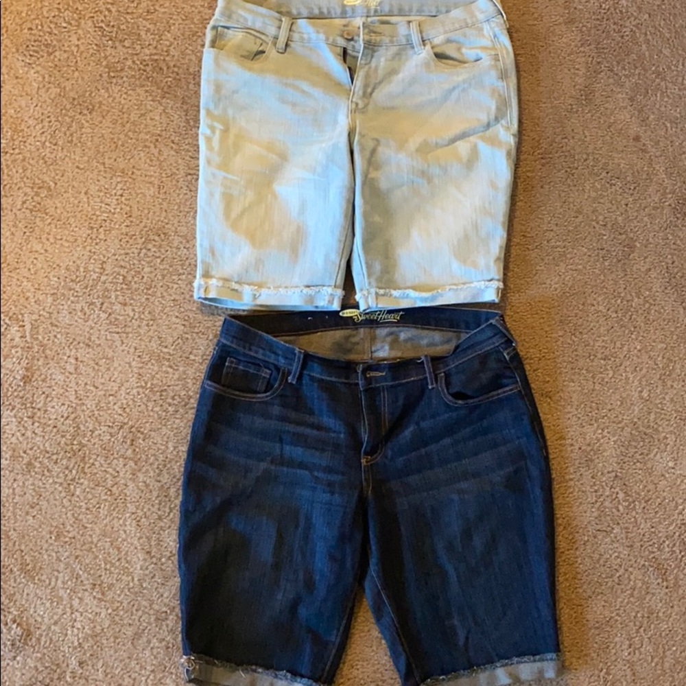 Old Navy Denim Bermuda Shorts